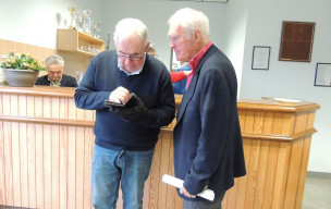  Remise de la médaille du Comité d'Anjou à Pierre Chevreul